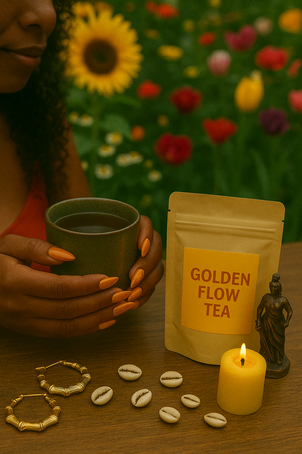 Golden Flow Tea | Supports Urinary Tract Health & Feminine Balance