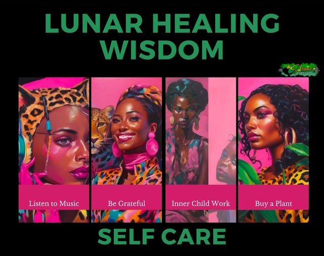 Lunar Radiance Deluxe Self Care Oracle Deck