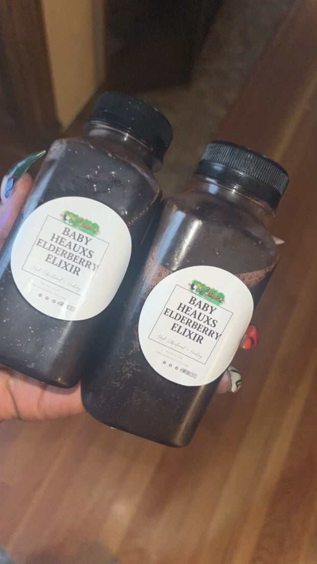 Baby Heauxs Elderberry Elixir | Supports Immune & Respiratory Health