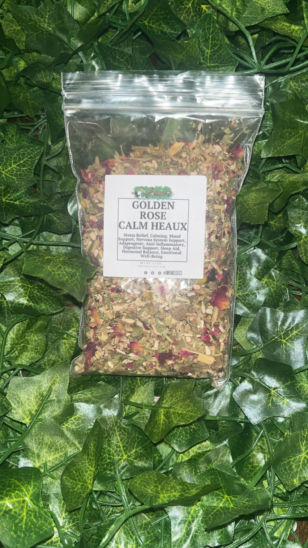 Golden Rose Calm Heaux | Artisan Tea Blend