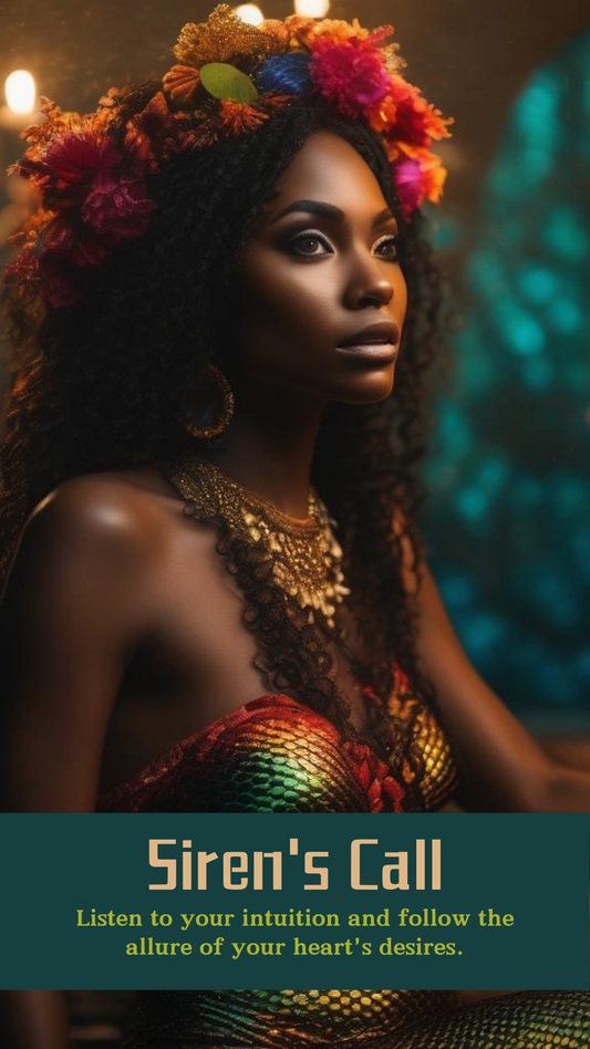 Mermaid Mirrors of Truth Oracle Deck
