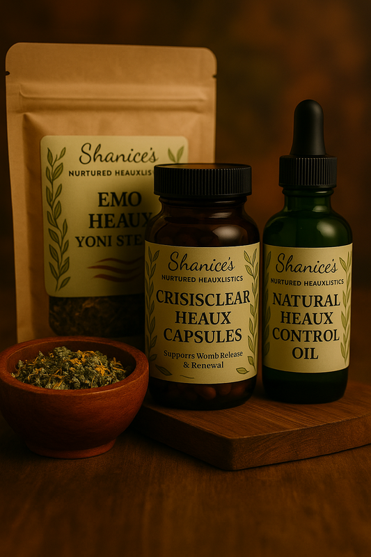CrisisClear Heaux Essentials Bundle | Supports Womb Release & Renewal