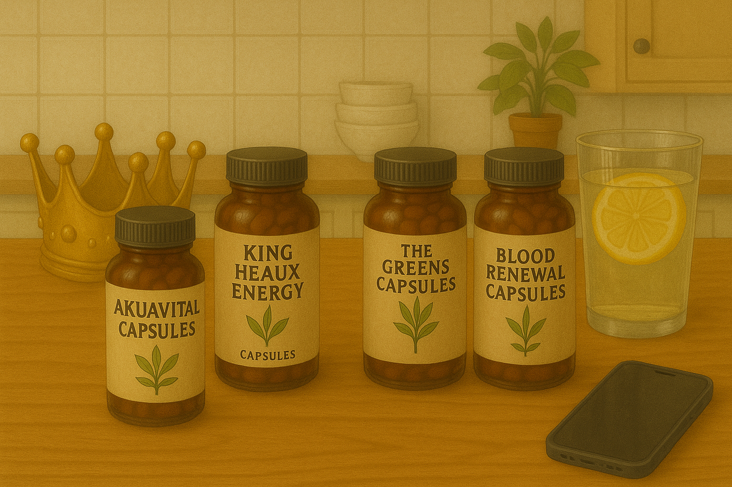 King Heaux Energy Bundle | Supports Male Stamina & Vitality Naturally
