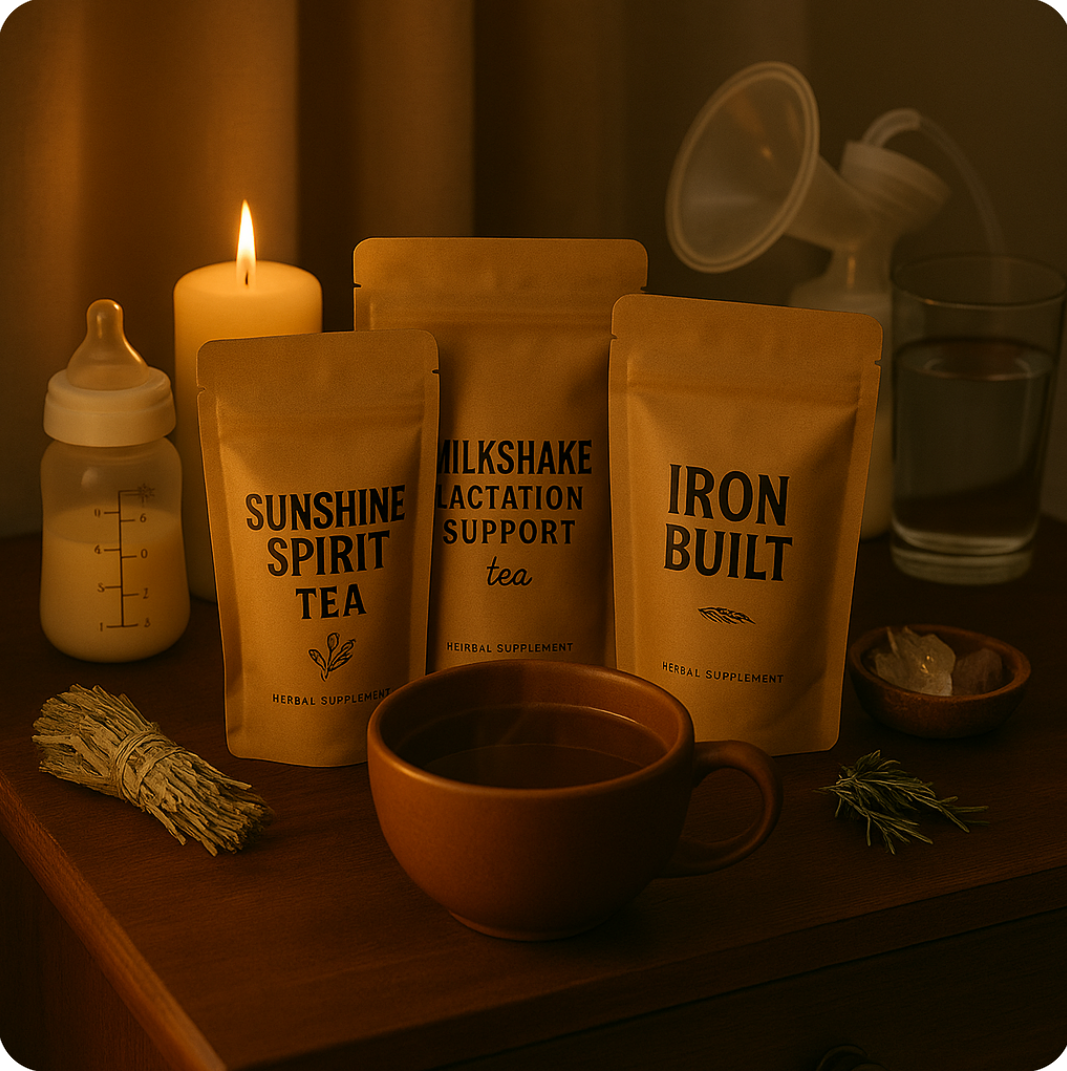 Nourished Mama Bundle | Postpartum Recovery & Milk Support