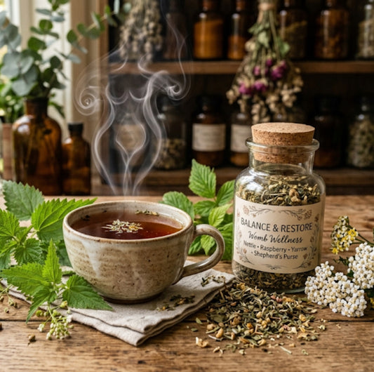 Balance & Restore | Postpartum recovery | Lochia support |
Womb restoration