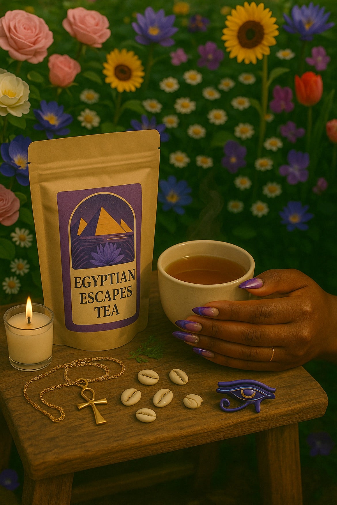 Egyptian Escapes Tea Blend | Artisan Tea Blend